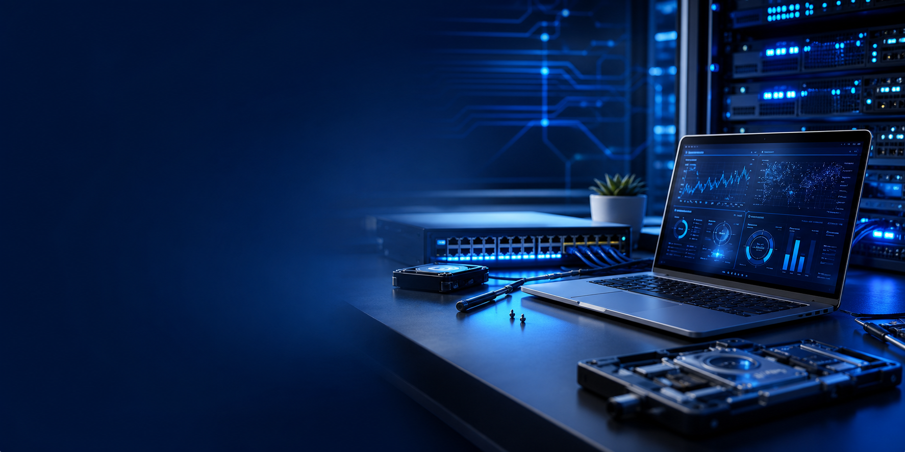 Moderner IT-Service Arbeitsplatz